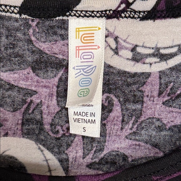 NWT LuLaRoe Disney Small Perfect T NBC Nightmare Before Christmas Halloween - Picture 4 of 8